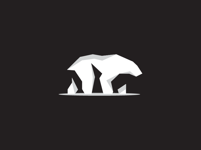 White Bear Logo - Polar bear | t-shirt | Pinterest | Logo inspiration, Bear logo and ...
