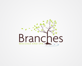 Tree Branch Logo - Logopond - Logo, Brand & Identity Inspiration (branch massage & spa)