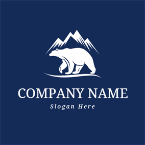White Bear Logo - Free Polar Bear Logo Designs | DesignEvo Logo Maker