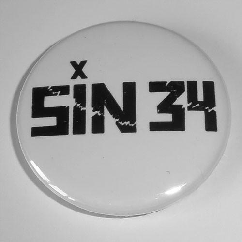 Sin Logo - Sin 34 - Black Logo (Badge) – Todestrieb Records UK Black Metal ...