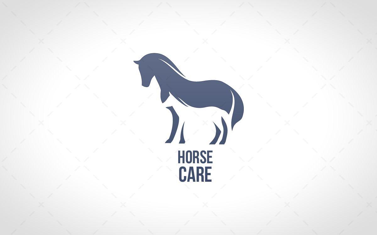 Beautiful Horse Logo - Beautiful Caring Modern Horse Logo For Sale - Lobotz