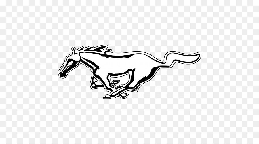 Ford Mustang Horse Logo - Ford Mustang Car Logo Decal png download*500