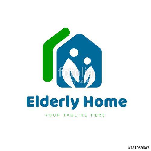 Elderly Logo - Elderly Care Logo, Real estate and people care logo,Vector Logo ...