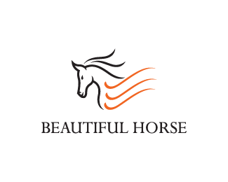 Beautiful Horse Logo - Beautiful Horse Designed by eclipse42 | BrandCrowd