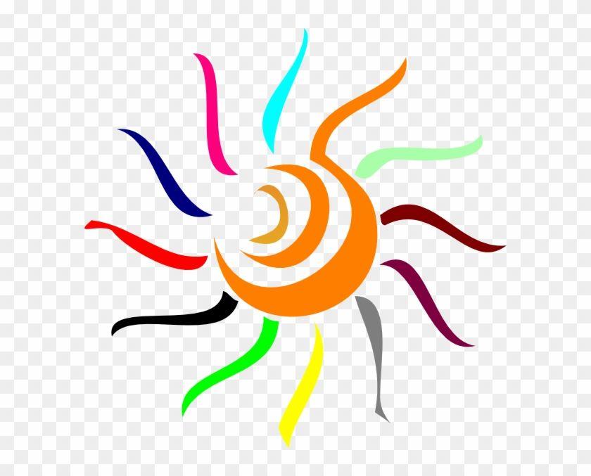 Colorful Art Logo - How To Set Use Colorful Sun Svg Vector - Sun Logo Clip Art - Free ...