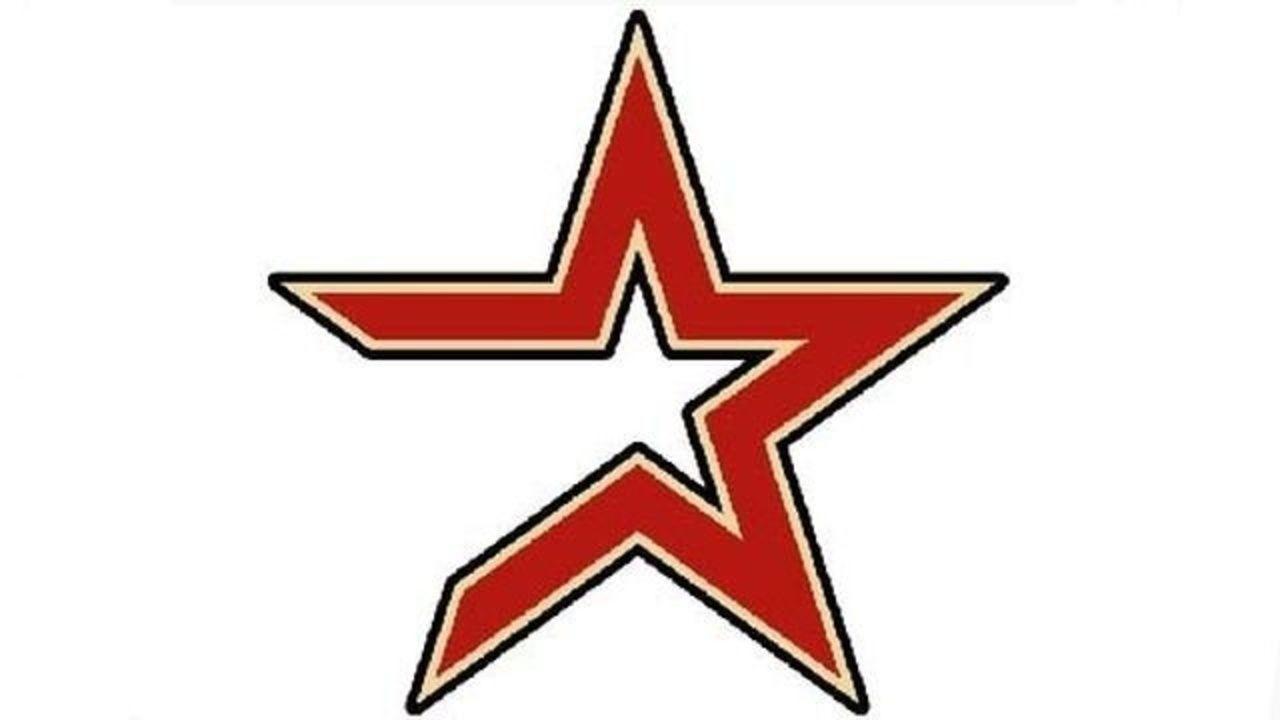 Half Star Red Logo - Houston astros star Logos
