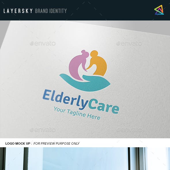 Elderly Logo - Elder Senior Logo Template from GraphicRiver