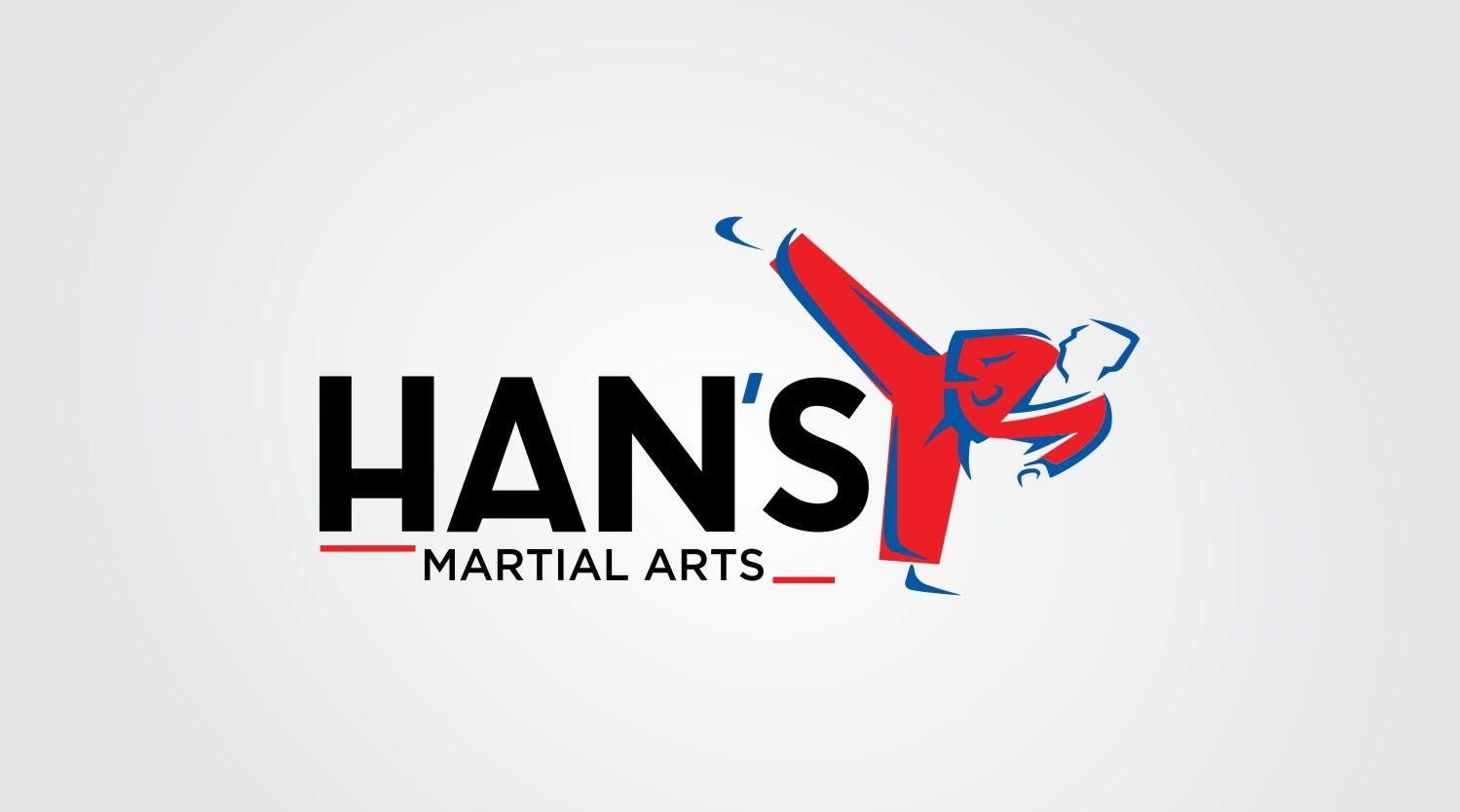 Colorful Art Logo - Bold, Colorful, Martial Art Logo Design for Han's Martial Arts