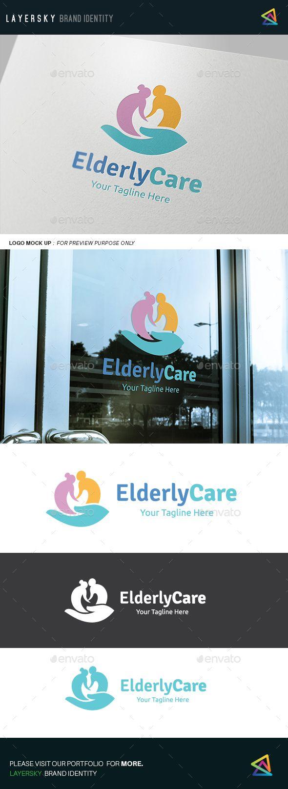 Elderly Care Logo - Pin by best Graphic Design on Logo Templates | Logos, Care logo ...