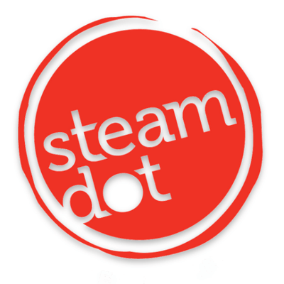 Orange Dot Logo - Steam Dot Logo - Slayer Espresso