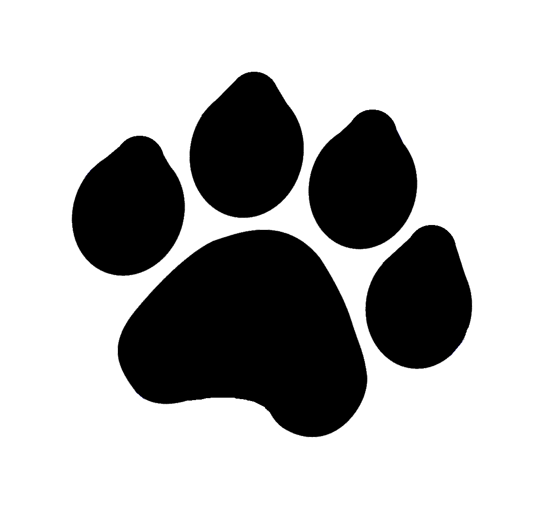 Dog Paw Logo - Free Dog Foot Prints Logo, Download Free Clip Art, Free Clip Art