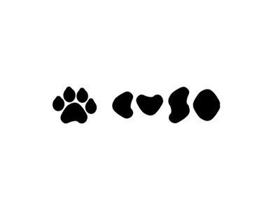 Dog Paw Logo - Cuso pet shop / pet products logo design by Alex Tass, logo designer ...