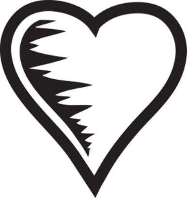 Heart Black and White Logo - Free Heart Black And White Clipart, Download Free Clip Art, Free ...