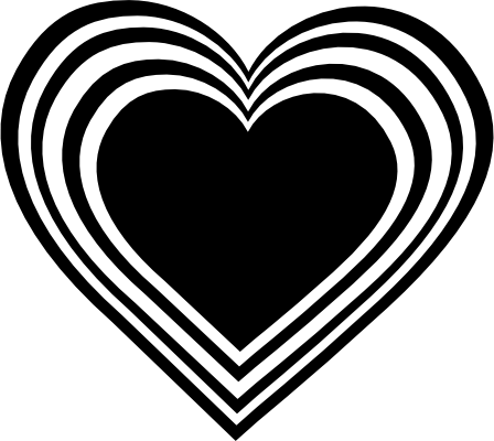 Heart Black and White Logo - Free Black And White Heart Image, Download Free Clip Art, Free Clip