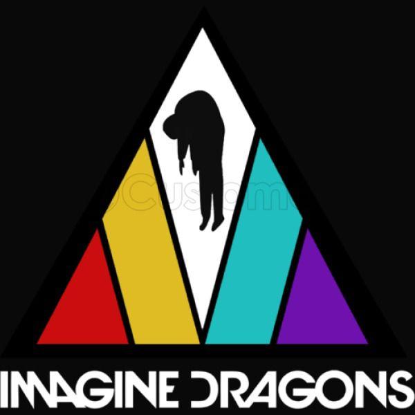 Imagine Dragons Logo - Imagine Dragons Triangle Logo Unisex Hoodie