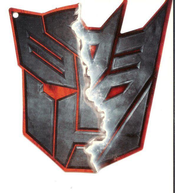 Autobot and Decepticon Logo - Half Autobot / Half Decepticon Symbol - Transformers Discussion ...