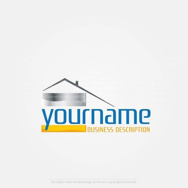Create Construction Logo - Create a Logo House logo template. Top Real Estate Logo