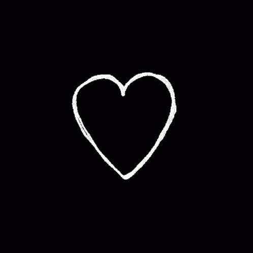 Heart Black and White Logo - Black Broken Heart GIF Heart BrokenHeart