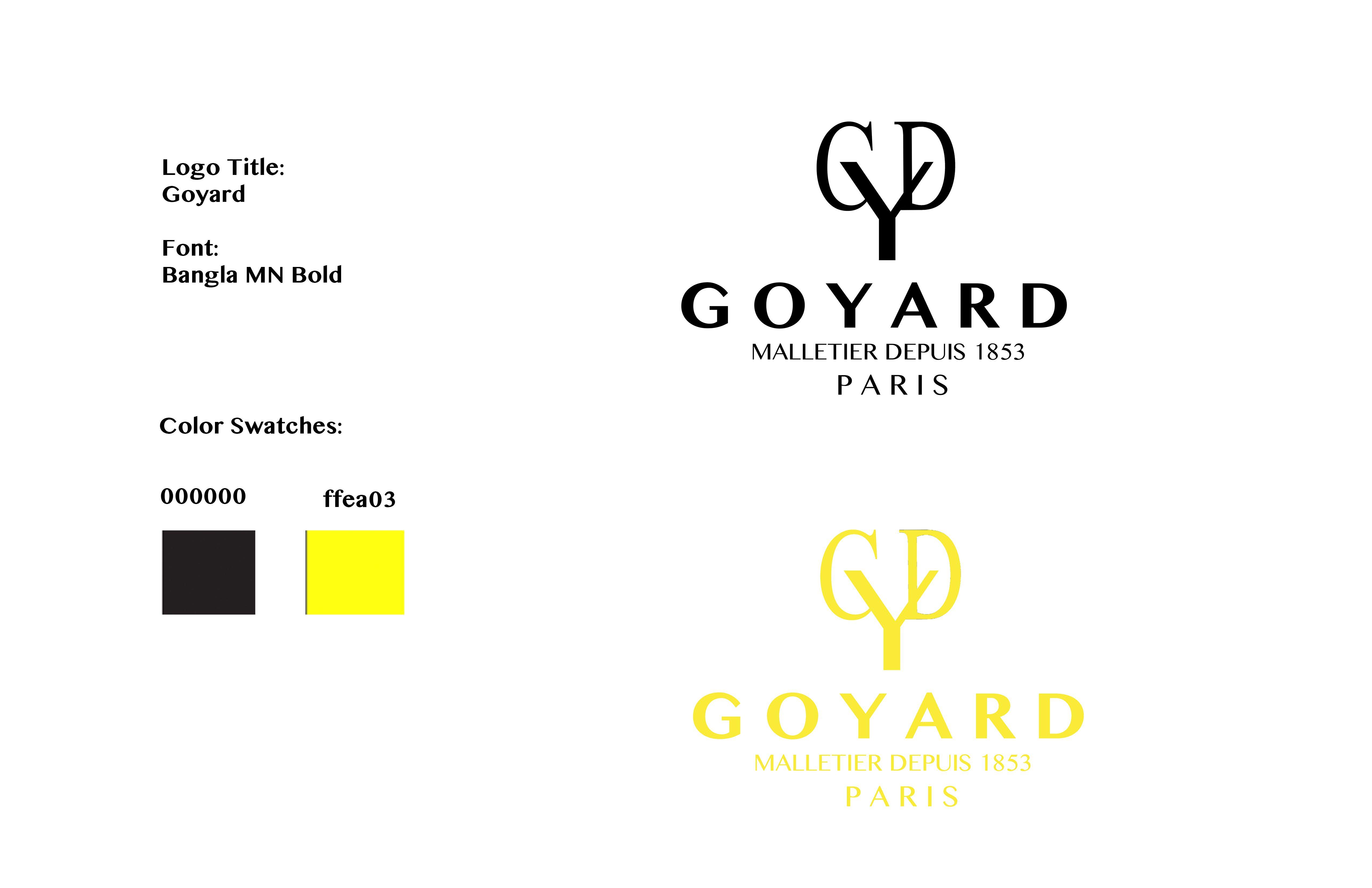 Goyard Official Logo - Goyard Logos