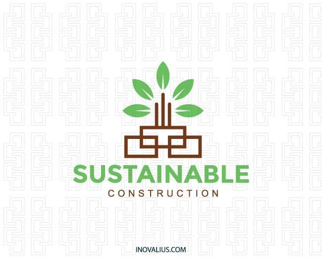 Create Construction Logo - Sustainable Construction Logo Design