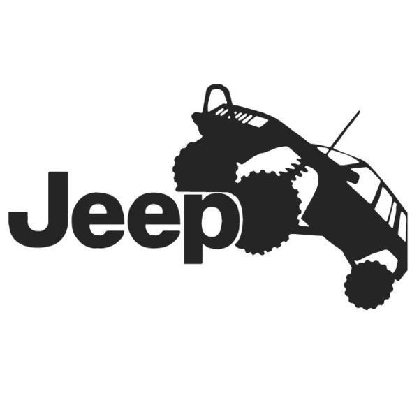Jeep XJ Logo - Jeep Cherokee Clipart Image