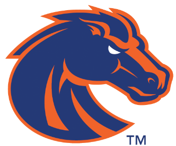 Boise State Broncos Silver Logo - Printable Boise State Broncos Logo | NCAA Sports Plaques | Boise ...