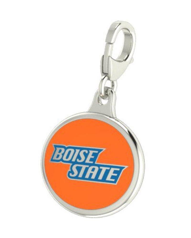 Boise State Broncos Silver Logo - Wholesale Boise State Broncos Jewelry and Charms. Collegiate Bead ...