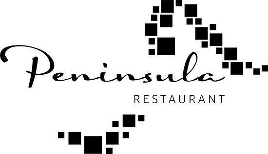 Black and White Restaurant Logo - Peninsula Restaurant Logo of Peninsula Restaurant, London