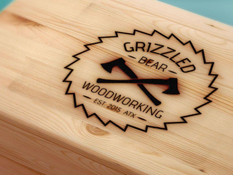 Woodworking Logo - Grizzled Bear Woodworking Logo — CHRISTIANA GUZMÁN