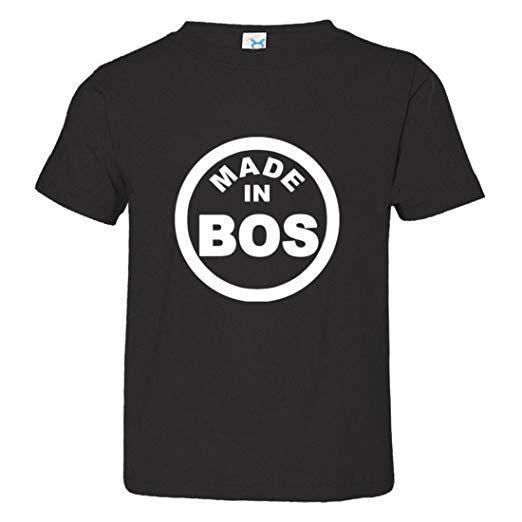 Boston MA Logo - Amazon.com: Toddler from Born Made in Boston MA Strong Logo Label HQ ...
