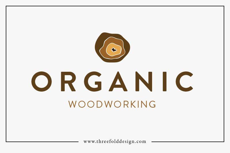 Woodworking Logo - Pre-Made Woodworking Woodcraft Logo | Threefold Design