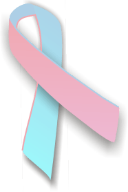 Pink and Blue Ribbon Logo - Pink and blue ribbon