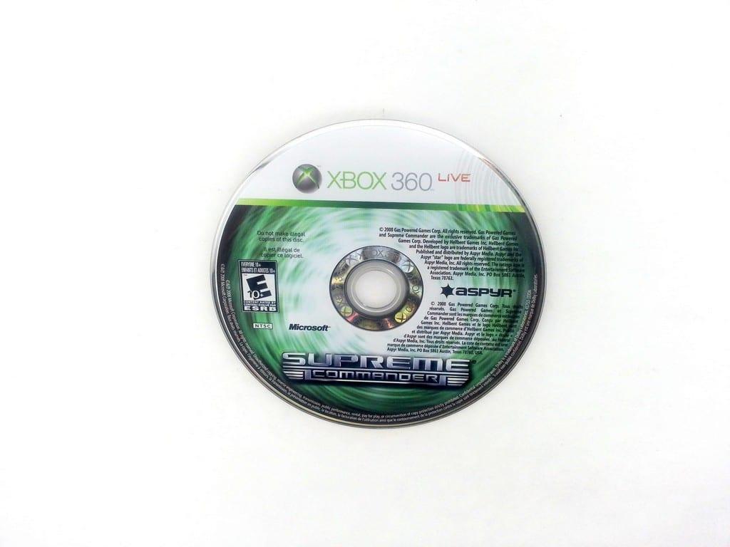 Xbox Cool Supreme Logo - Supreme Commander game for Xbox 360 (Loose) | The Game Guy