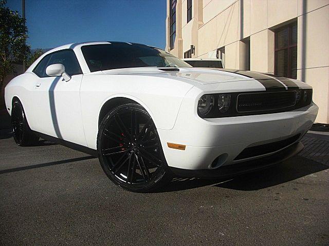 Black and White Dodge Hellcat Logo - You Can Choose Any Style Wheel On Any Car in Our Inventory