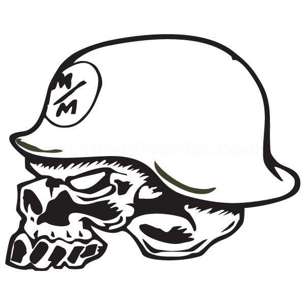 Metal Mulisha Logo - Metal Mulisha Skull Decal