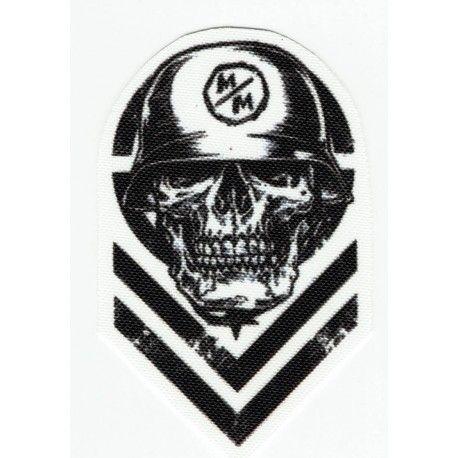 Metal Mulisha Logo - Textile patch METAL MULISHA 2 gallon 4.5cm x 7.5cm - Los Parches