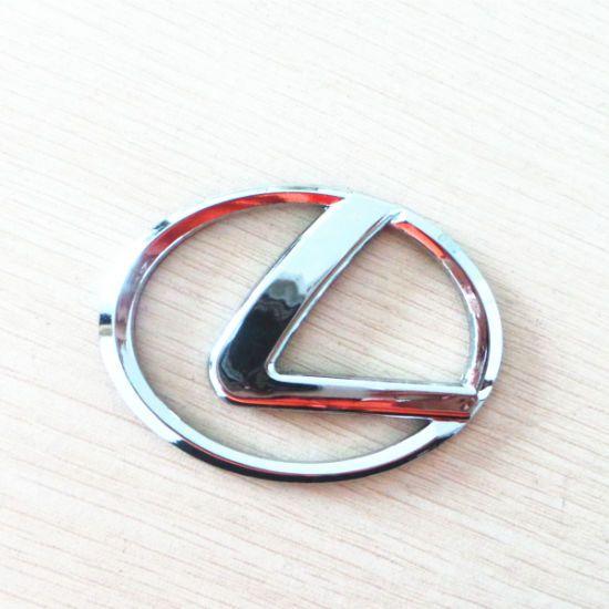 Silver Car Logo - China Best car logo ABS silver plastic Lexus RX emblem auto emblem ...
