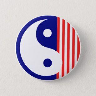 Red Blue Smile Logo - Red Blue Yin Yang Accessories | Zazzle.co.uk