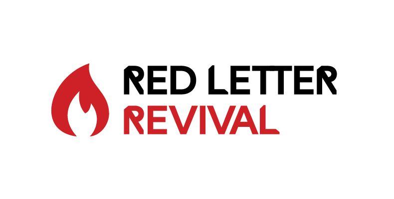 Oval Red Letters Logo - Red Letter Revival