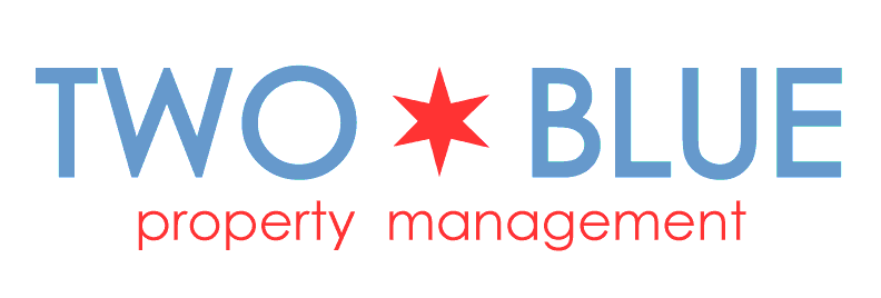 Two Blue Logo - Two Blue - Chicago Property Management