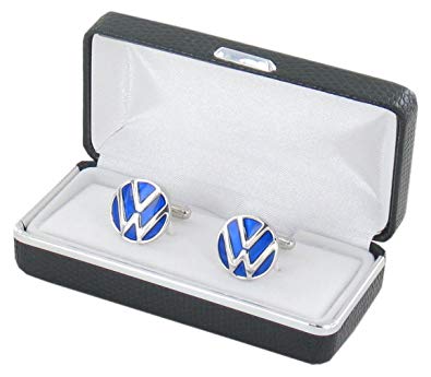 Silver Car Logo - Volkswagen Silver Car Logo Cufflinks Car Logo Design Cuff Links