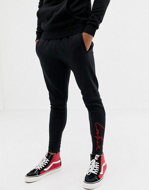 Couture Club Logo - Shoptagr. The Couture Club Skinny Joggers With Signature Logo
