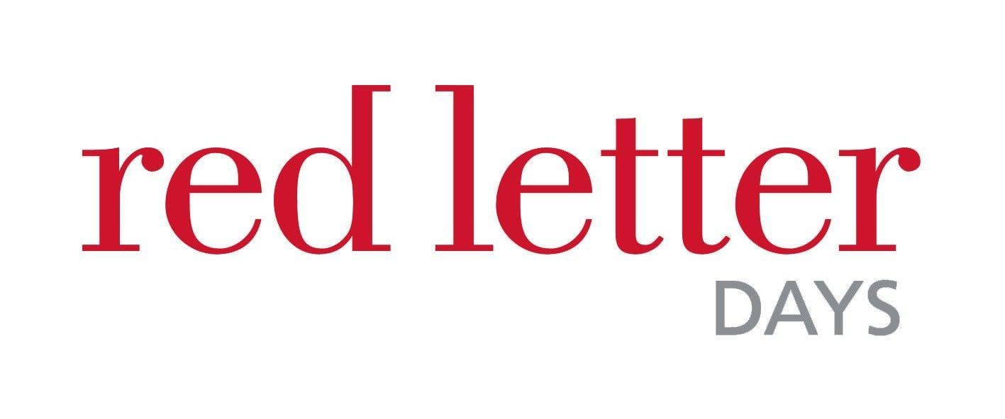 Oval Red Letters Logo - letter day.fullring.co