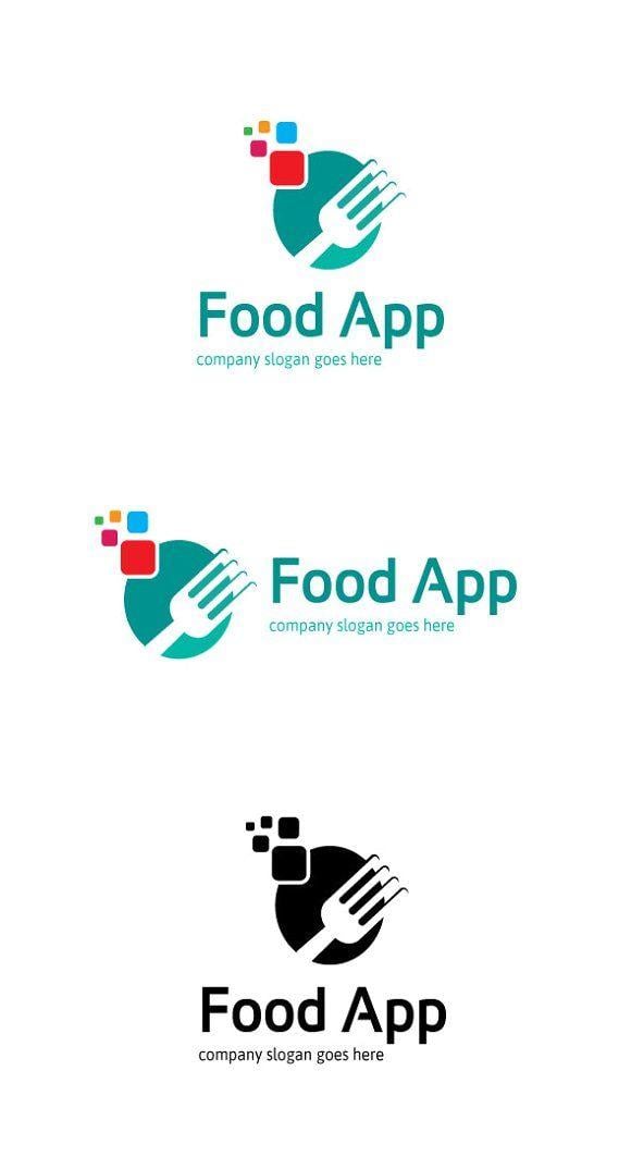 Food App Logo - Food App Logo Logo Templates Creative Market