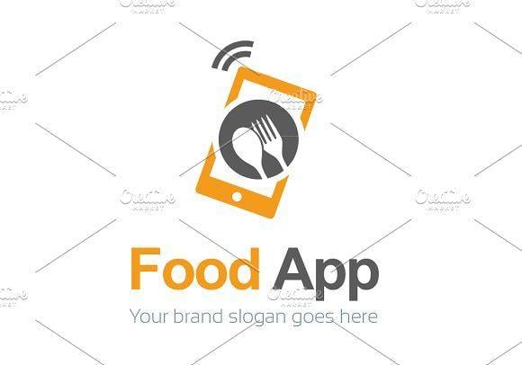 Food App Logo - Food App Logo Template Logo Templates Creative Market