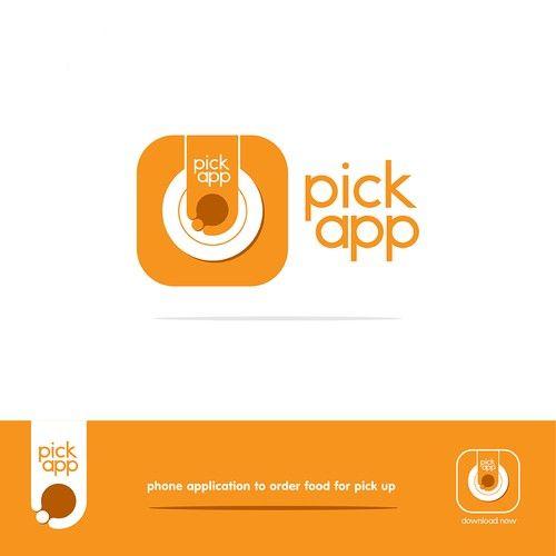 Food App Logo - Pick App needs a logo so that the food gets picked up. Logo design
