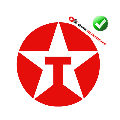Red Circle with White Star Logo - Star With T Logo - Logo Vector Online 2019