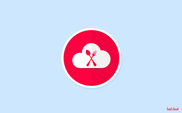 Food App Logo - Food Cloud app icon on Behance