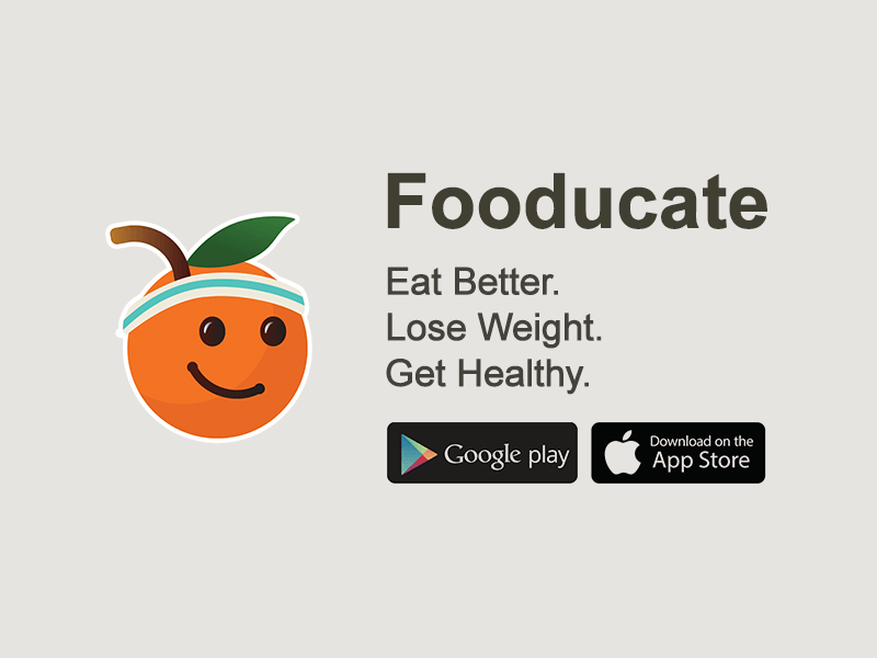 Food App Logo - Lose weight & improve your health with a real food diet