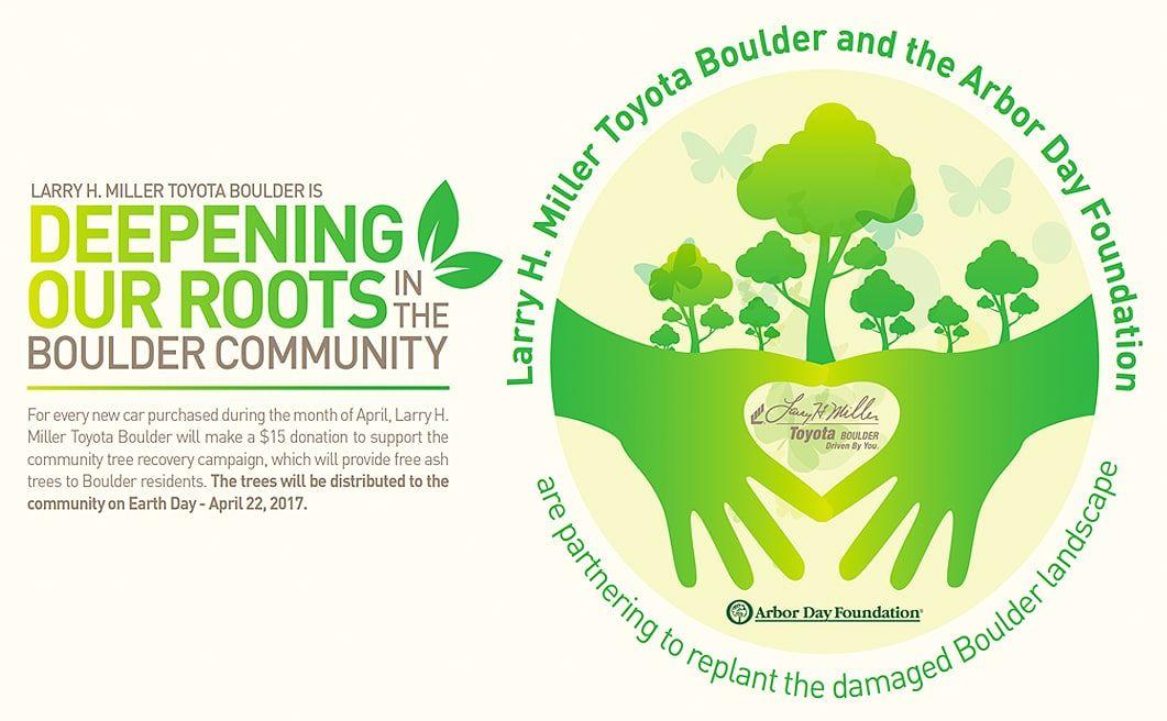 Tree H Logo - Boulder Community Tree Campaign | Larry H. Miller Toyota Boulder
